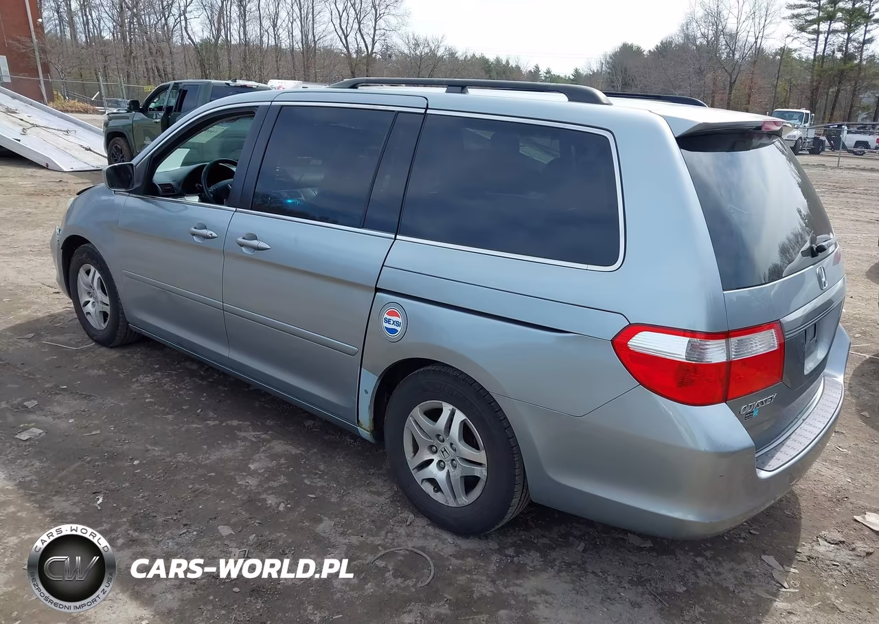 2007 Honda Odyssey Ex-L VIN:5FNRL38787B139841 - 3