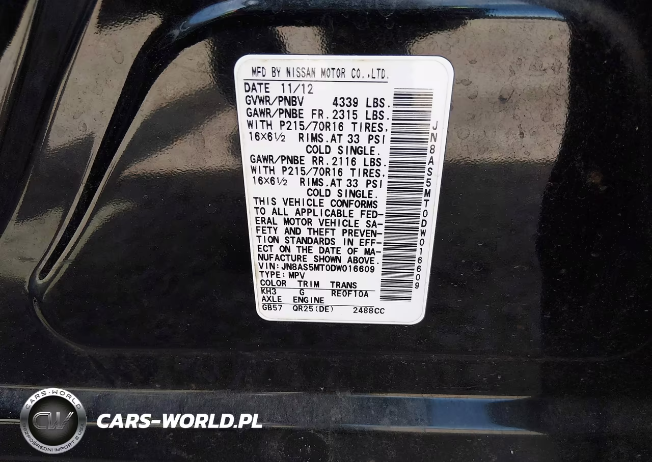 2013 Nissan Rogue S VIN:JN8AS5MT0DW016609 - 9