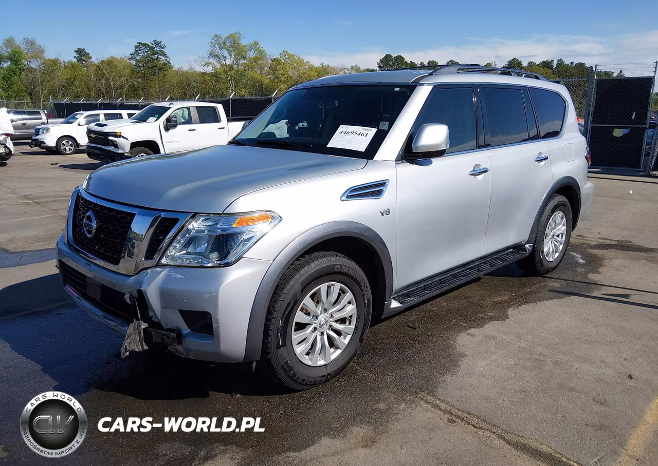 2018 Nissan Armada Sv VIN:JN8AY2ND6J9056241 - 2