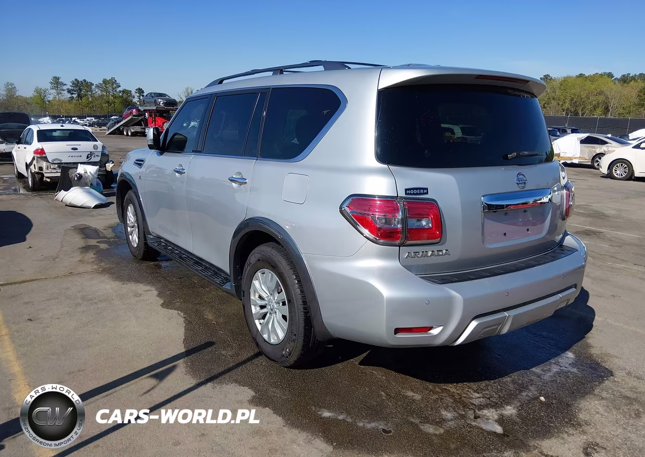 2018 Nissan Armada Sv VIN:JN8AY2ND6J9056241 - 3