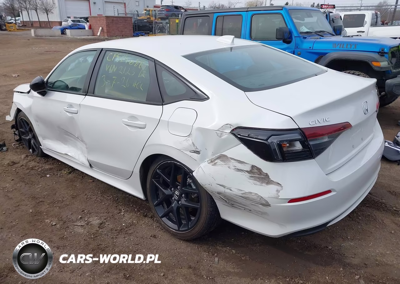 2025 Honda Civic Sport VIN:2HGFE2F56SH522125 - 3