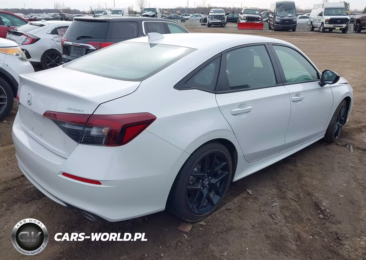 2025 Honda Civic Sport VIN:2HGFE2F56SH522125 - 4