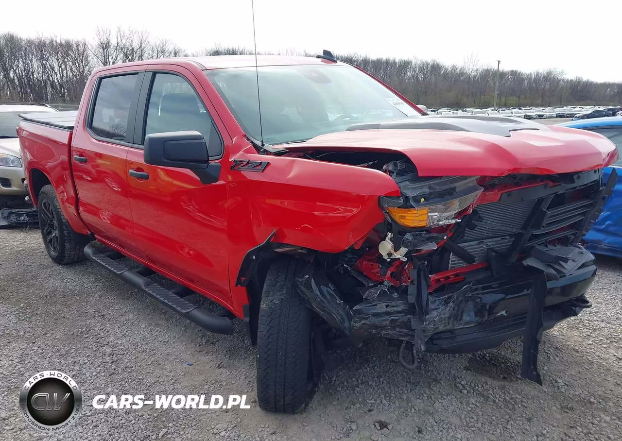 2024 Chevrolet Silverado 1500 4Wd Short Bed Custom Trail Boss
