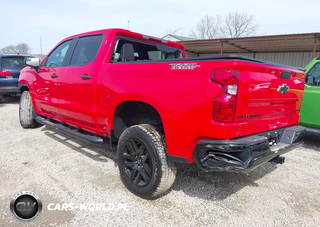 2024 Chevrolet Silverado 1500 4Wd Short Bed Custom Trail Boss VIN:3GCPDCEK9RG187892 - 3
