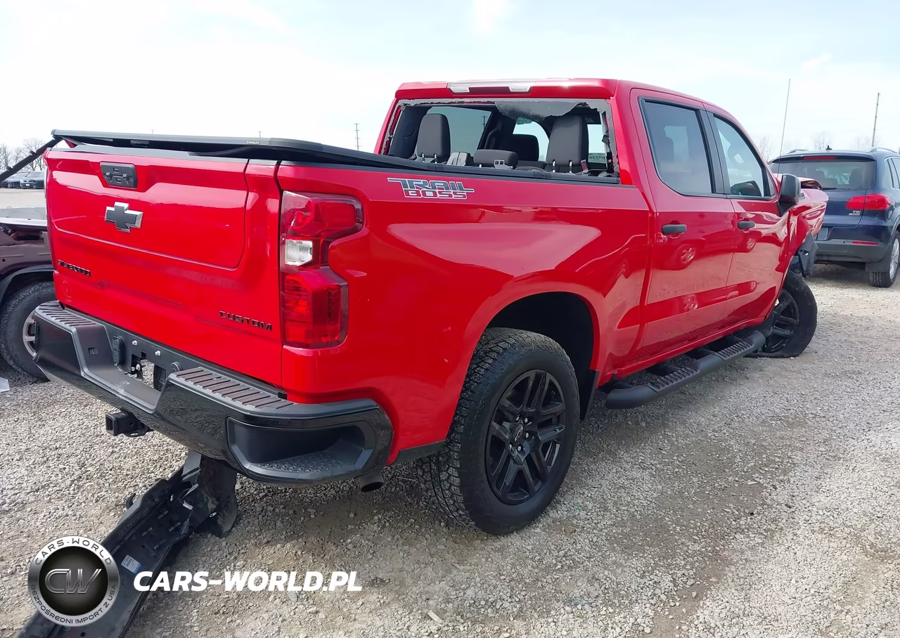 2024 Chevrolet Silverado 1500 4Wd Short Bed Custom Trail Boss VIN:3GCPDCEK9RG187892 - 4