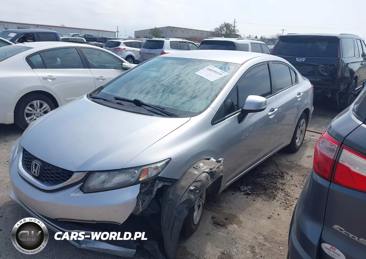 2013 Honda Civic Lx VIN:2HGFB2F54DH583484 - 2