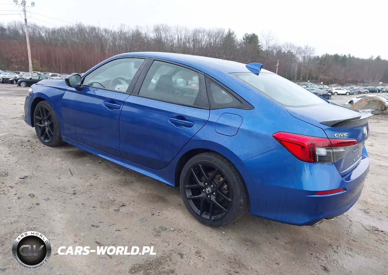 2024 Honda Civic Si Sedan VIN:2HGFE1E50RH471310 - 3