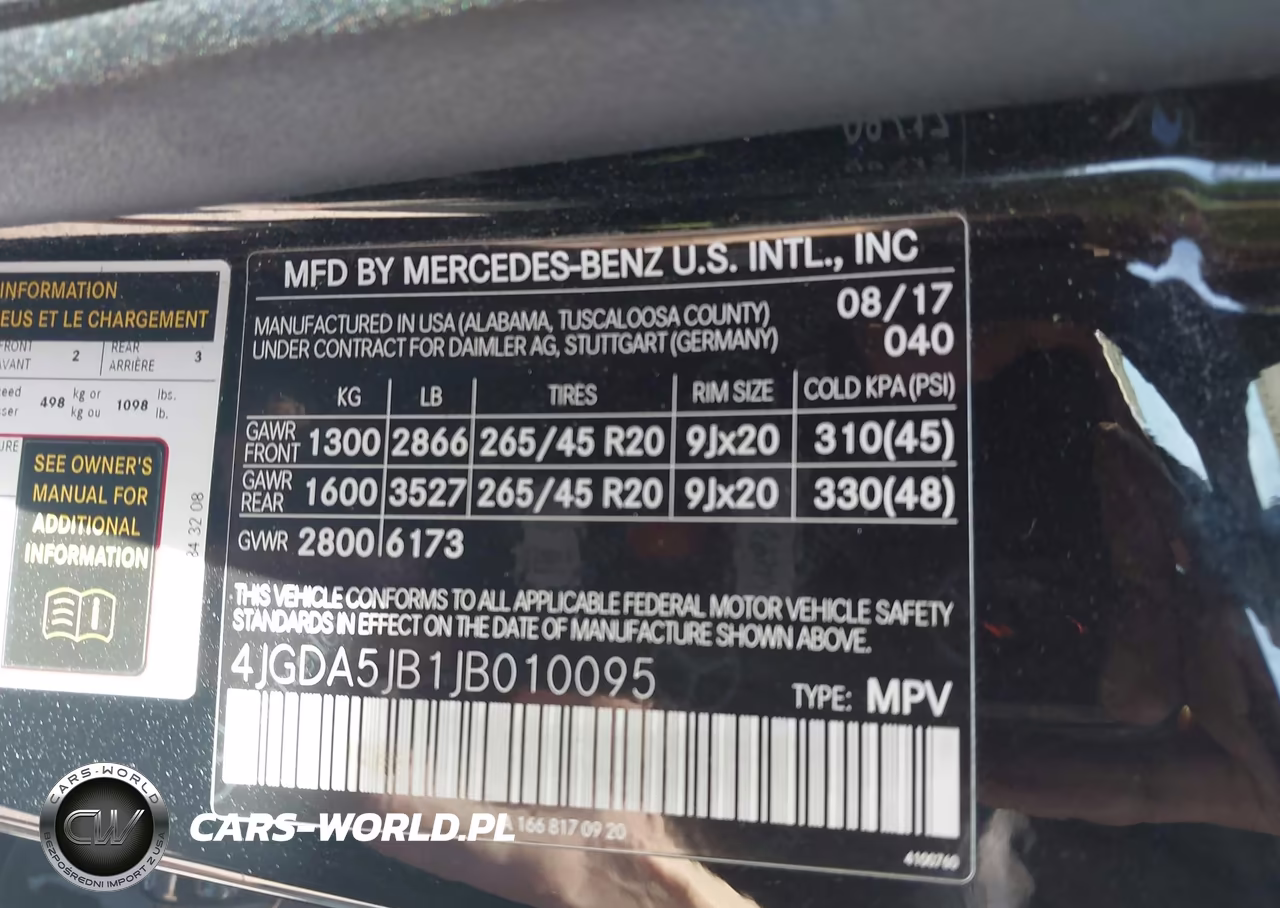 2018 Mercedes-Benz Gle 350 VIN:4JGDA5JB1JB010095 - 9