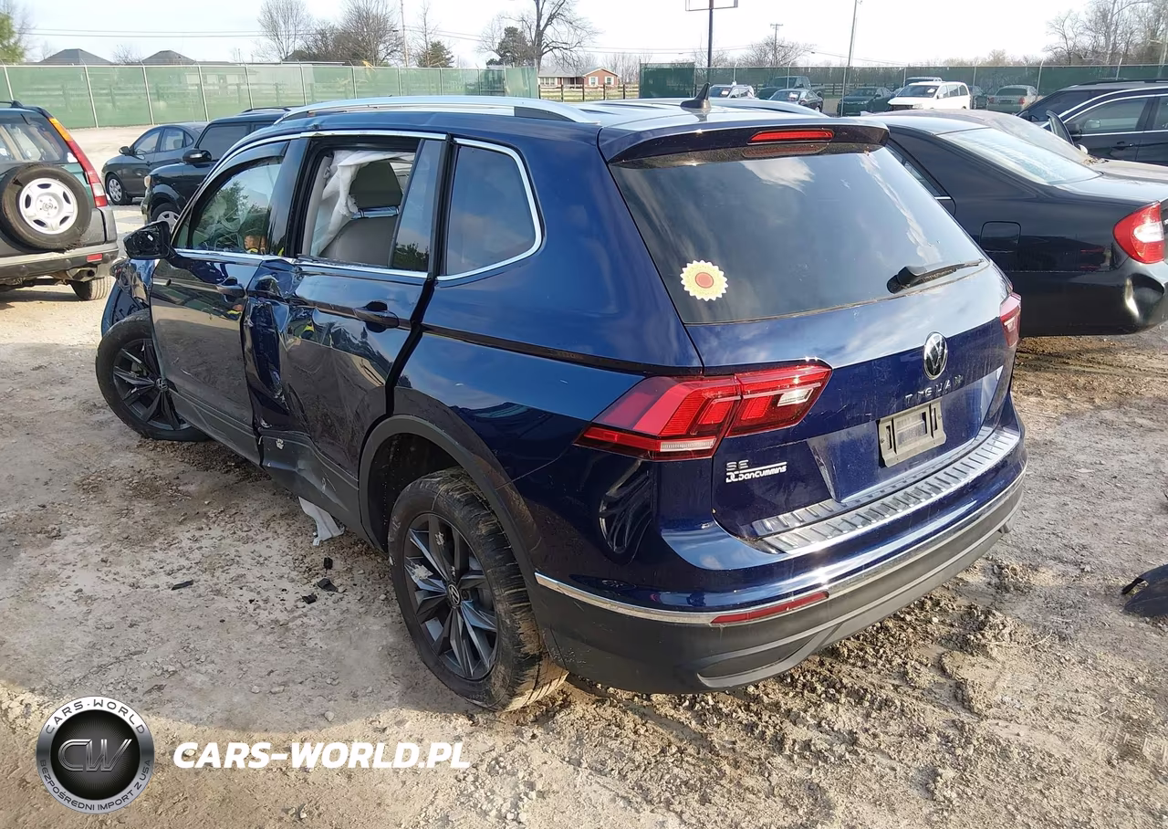 2022 Volkswagen Tiguan 2.0T Se VIN:3VV3B7AX9NM177504 - 3