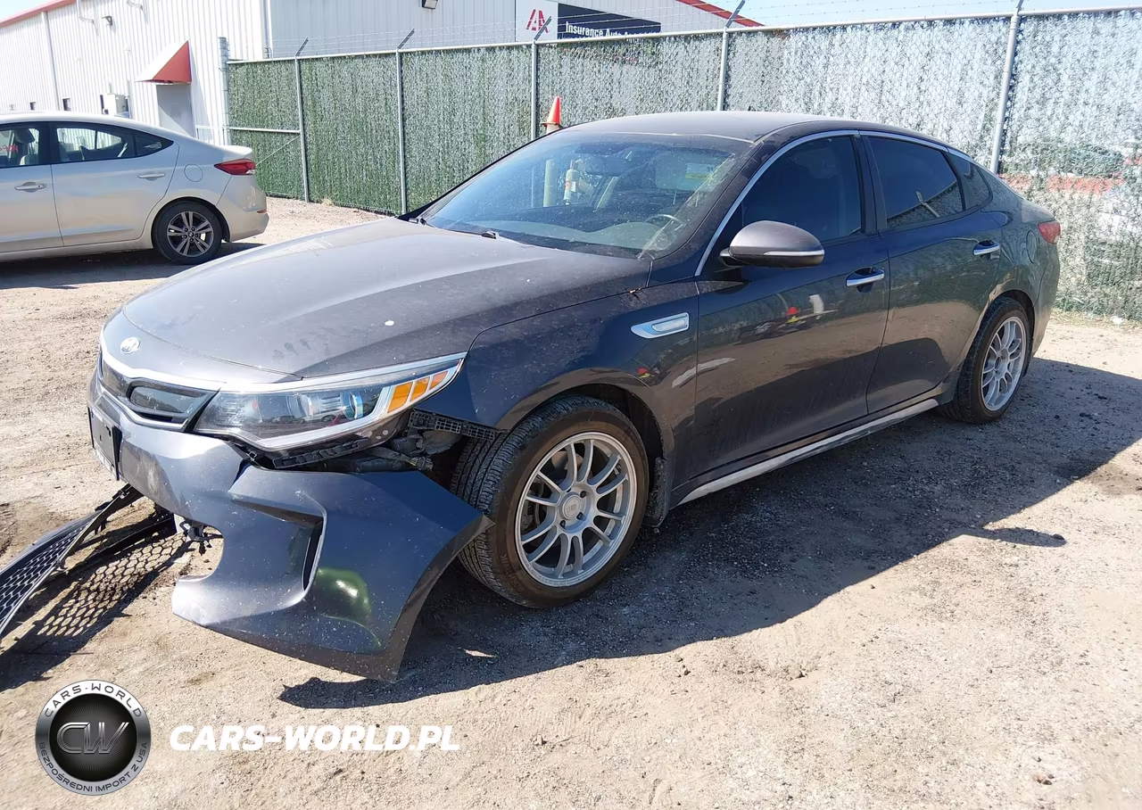 2017 Kia Optima Hybrid VIN:KNAGT4LE2H5009136 - 2