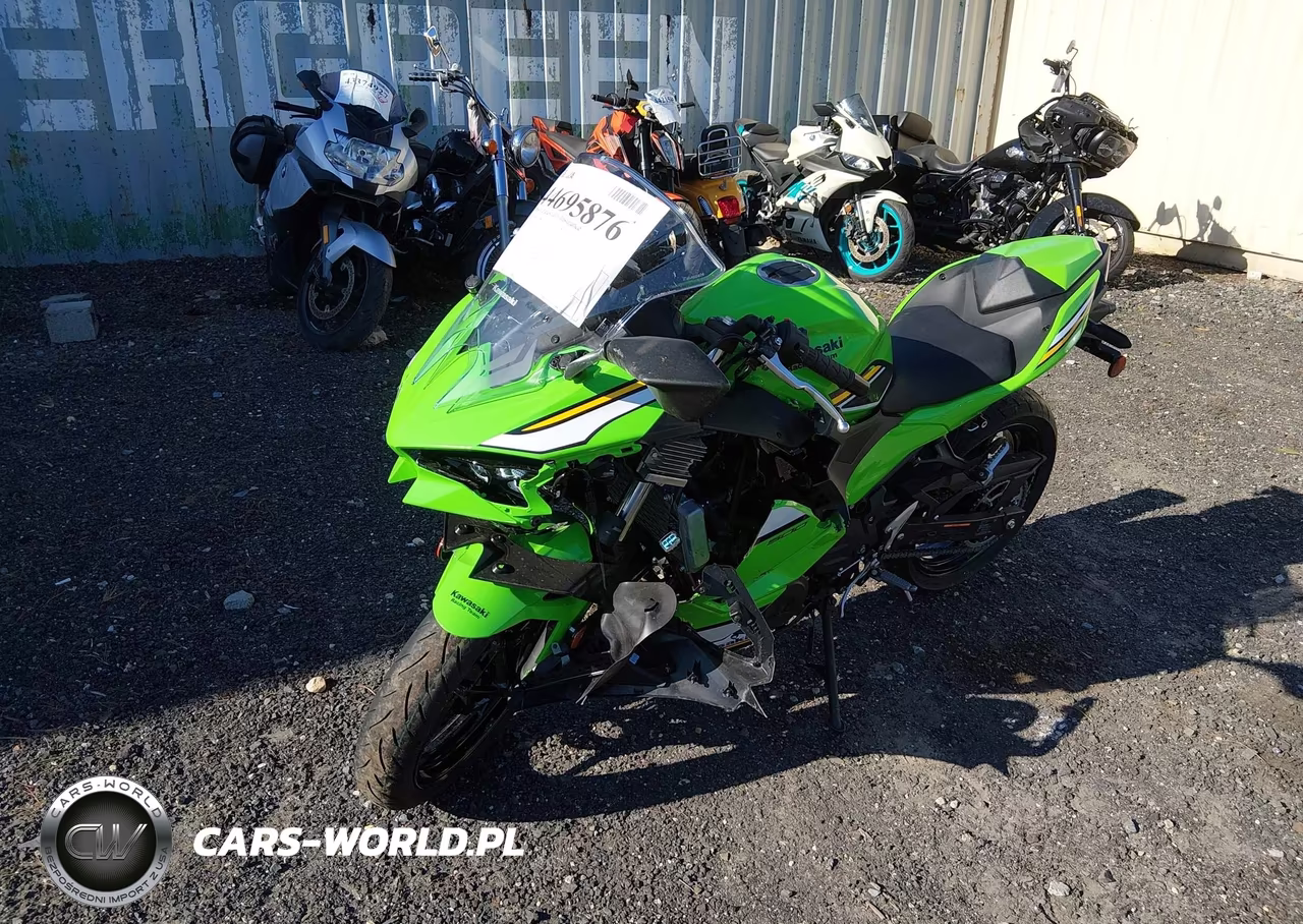 2025 Kawasaki Ex500 A-B VIN:ML5EXGJ13SDA69632 - 2