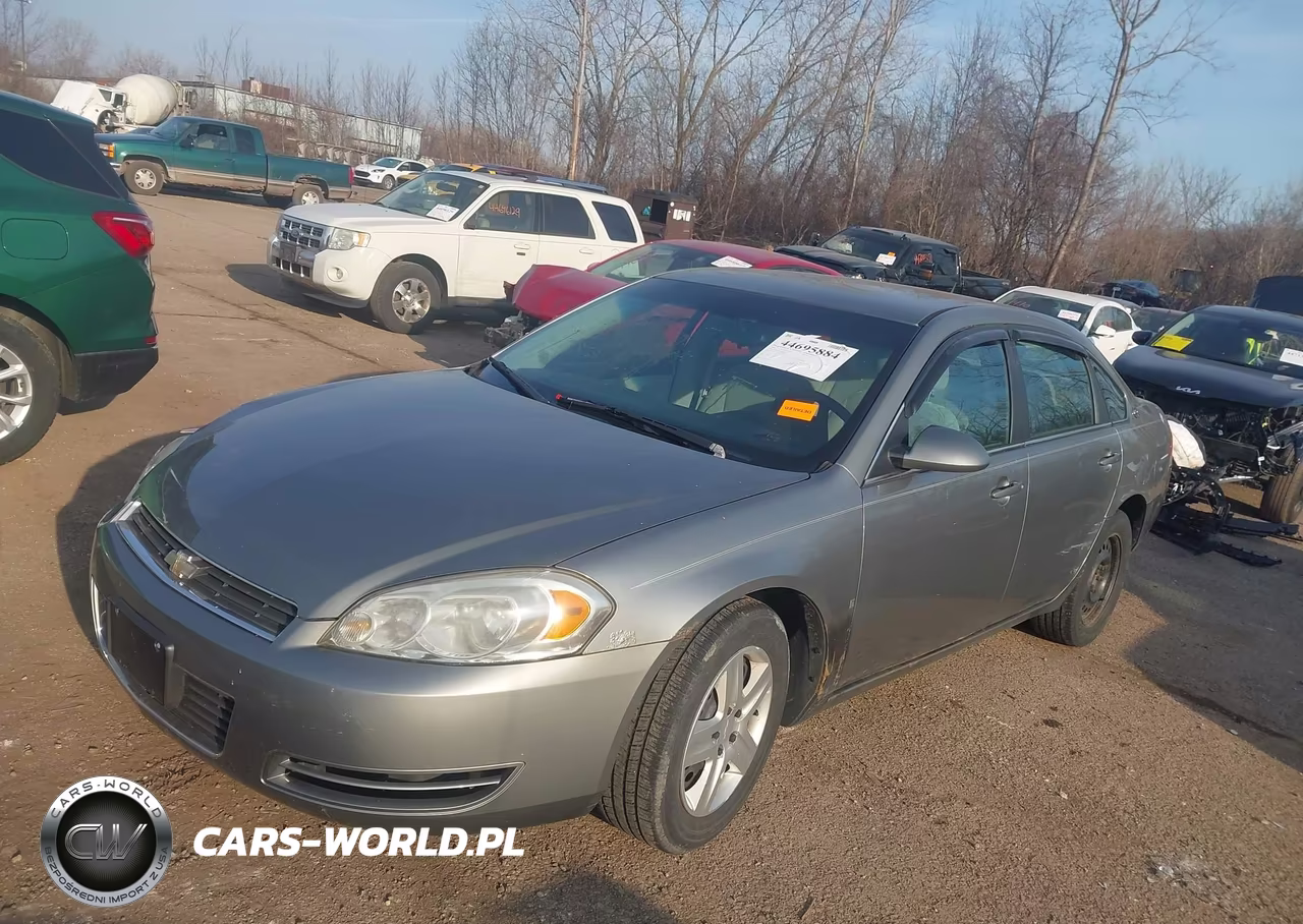 2008 Chevrolet Impala Ls VIN:2G1WB58N381360955 - 2