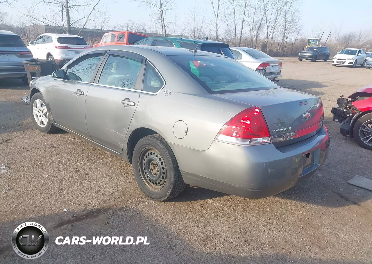 2008 Chevrolet Impala Ls VIN:2G1WB58N381360955 - 3