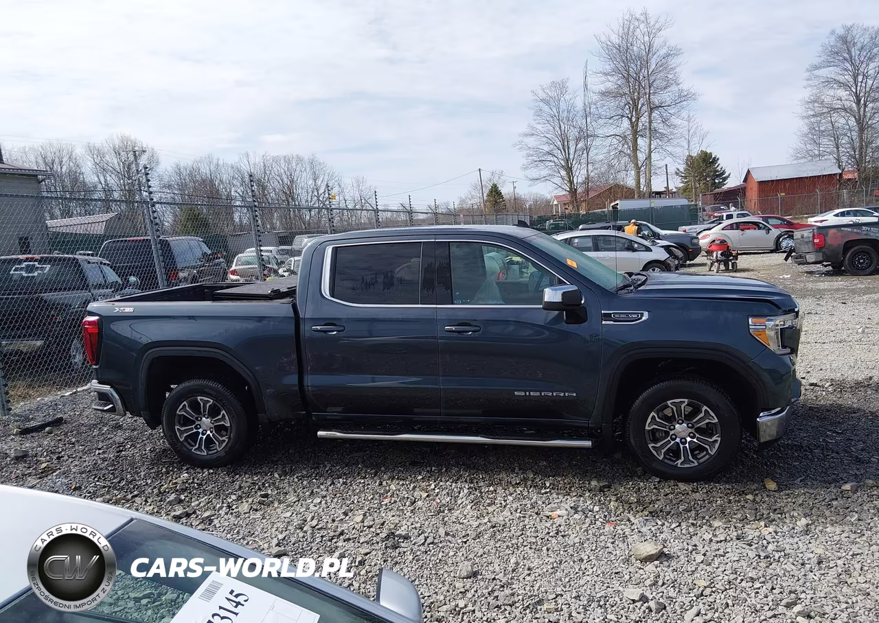 2021 GMC Sierra 1500 4Wd Short Box Sle VIN:1GTU9BED8MZ440936 - 13