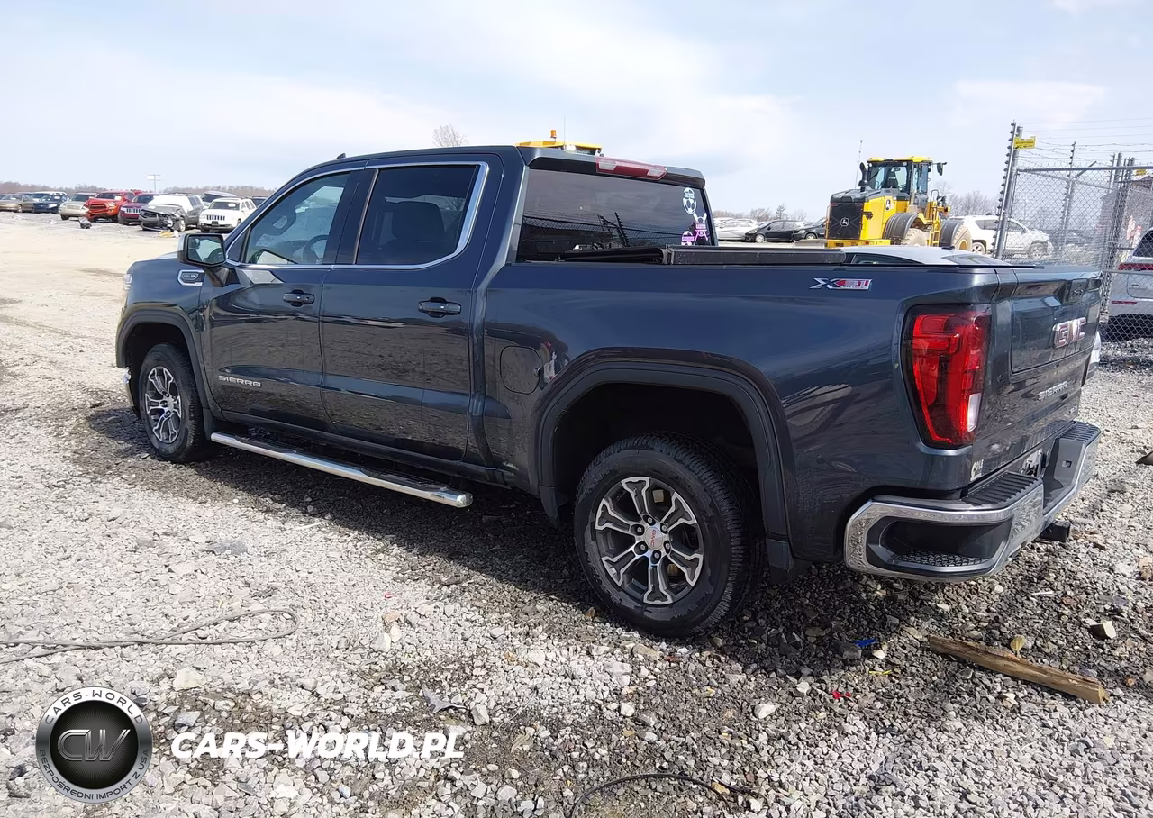 2021 GMC Sierra 1500 4Wd Short Box Sle VIN:1GTU9BED8MZ440936 - 3