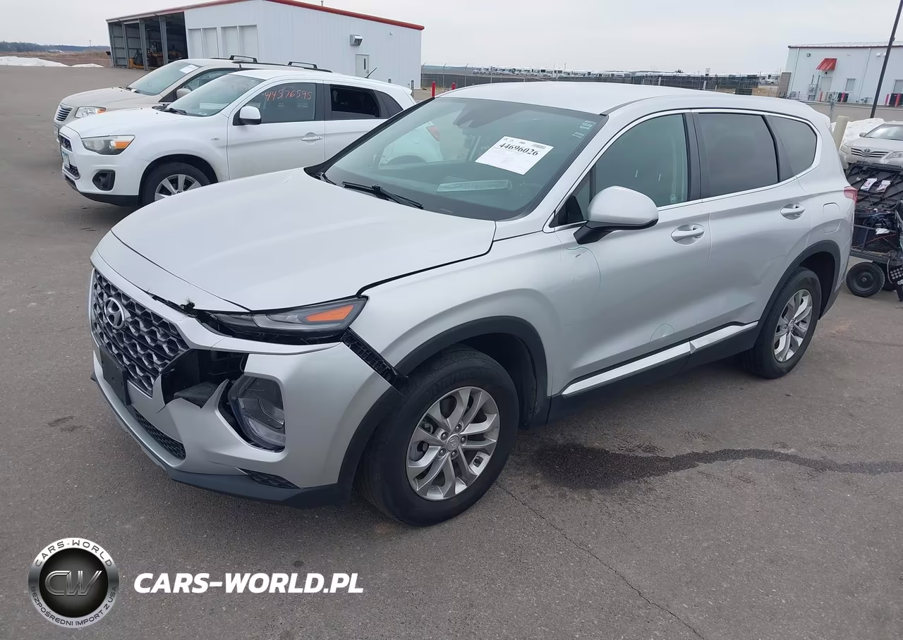 2019 Hyundai Santa Fe Se VIN:5NMS2CAD5KH102614 - 2