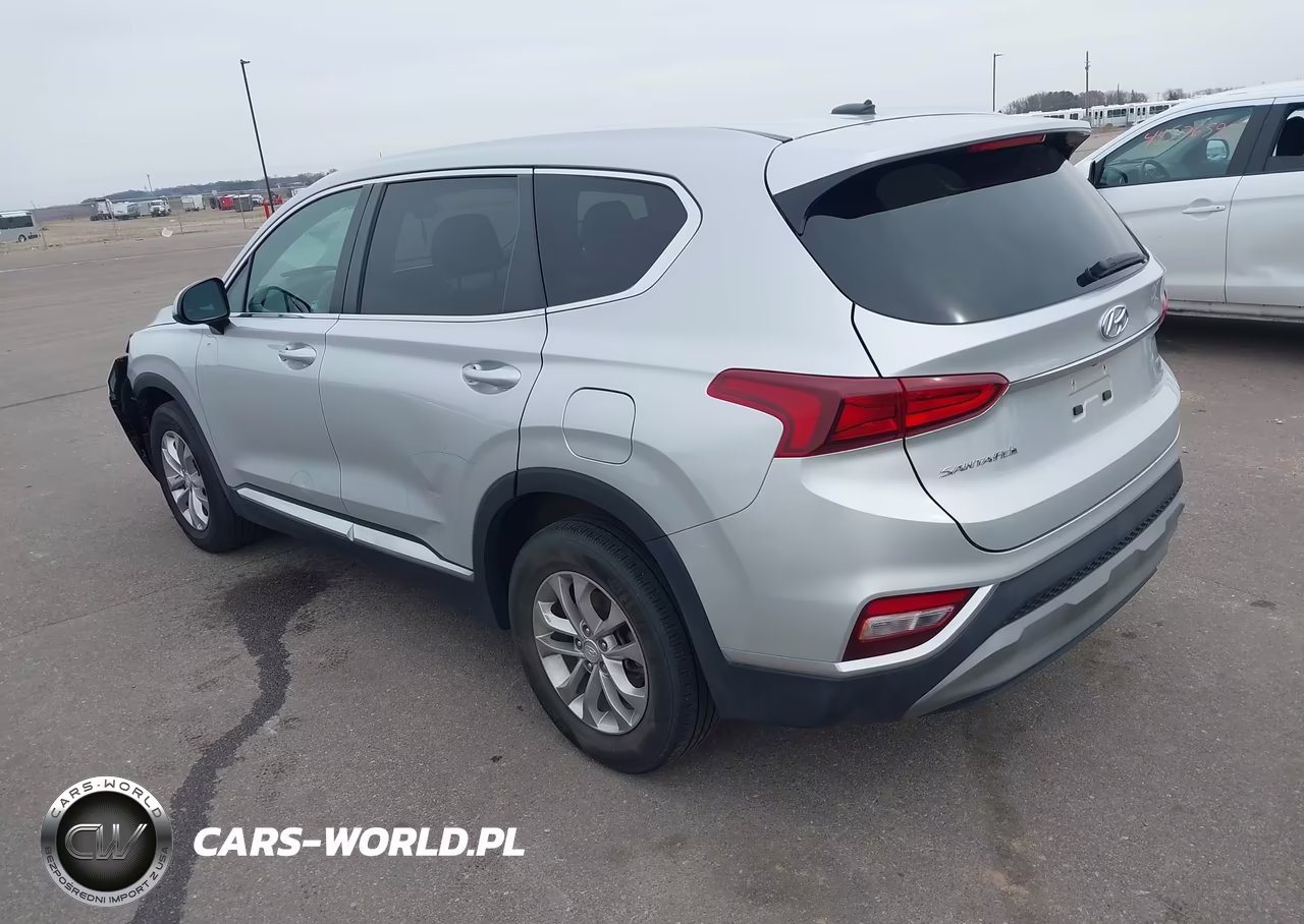 2019 Hyundai Santa Fe Se VIN:5NMS2CAD5KH102614 - 3