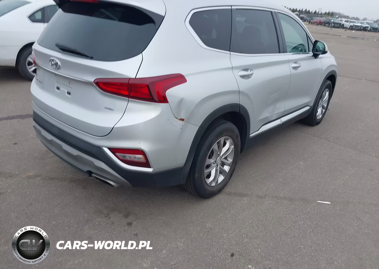 2019 Hyundai Santa Fe Se VIN:5NMS2CAD5KH102614 - 4