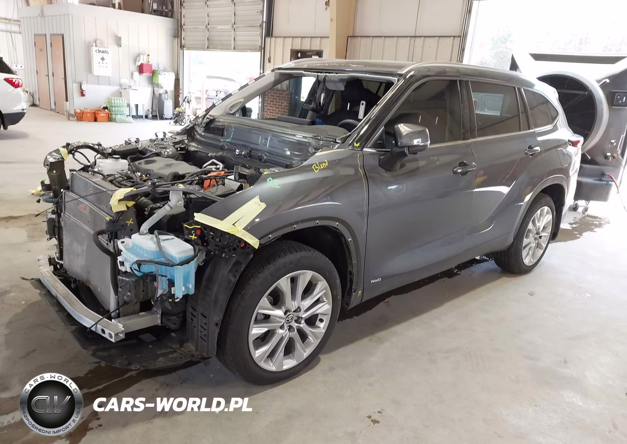 2025 Toyota Highlander Hybrid Limited VIN:5TDXBRCH2SS676206 - 2