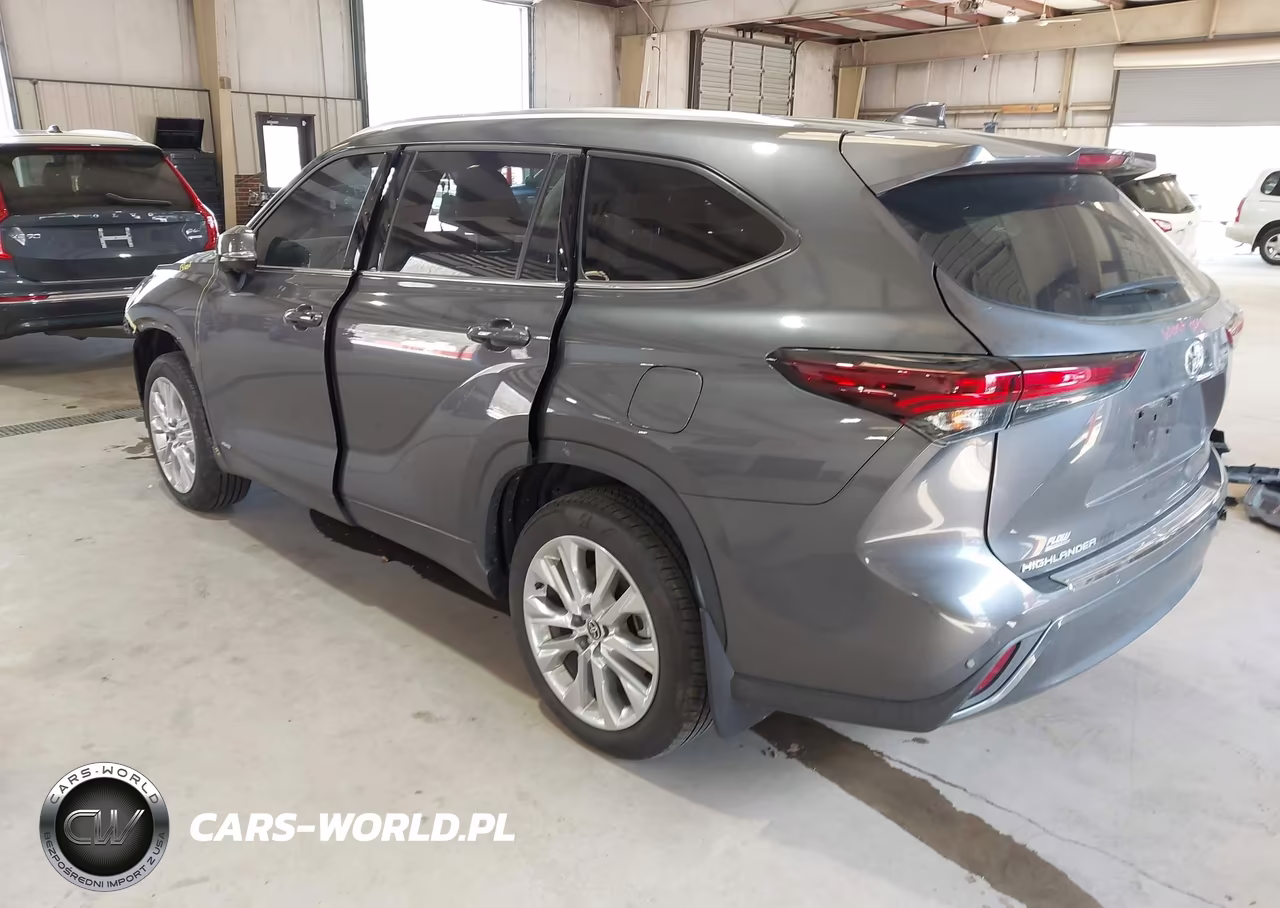 2025 Toyota Highlander Hybrid Limited VIN:5TDXBRCH2SS676206 - 3