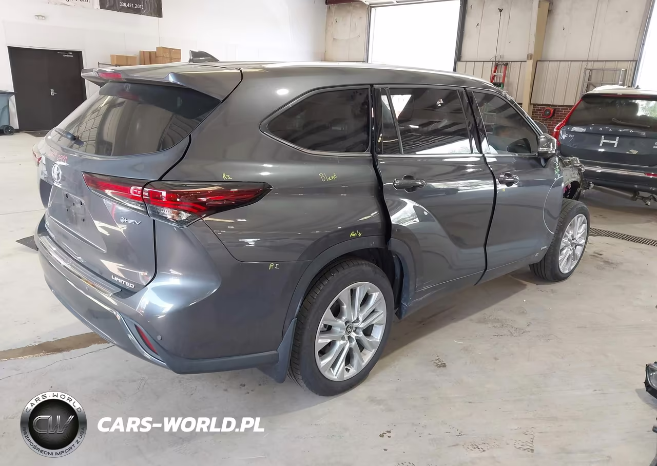 2025 Toyota Highlander Hybrid Limited VIN:5TDXBRCH2SS676206 - 4