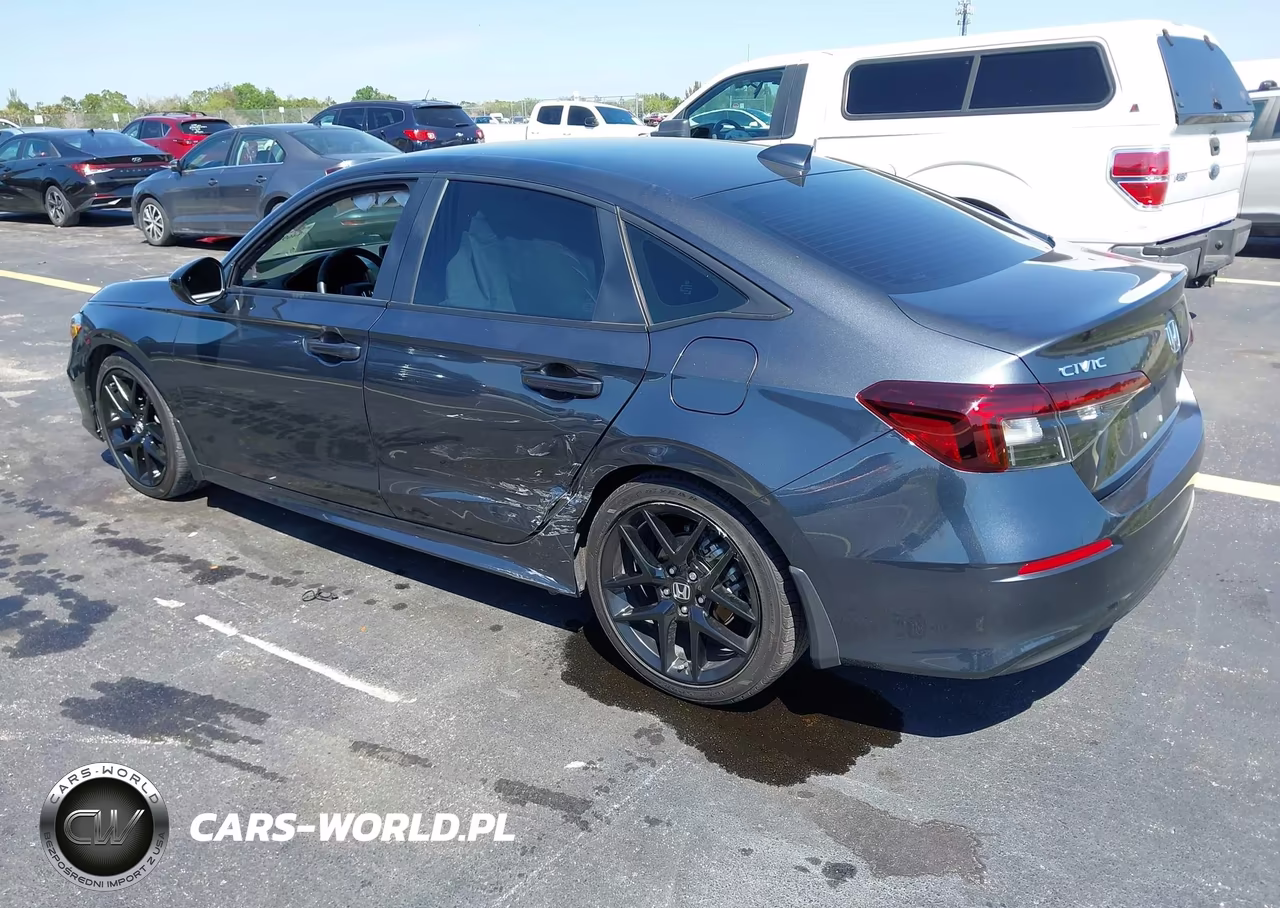 2025 Honda Civic Sport VIN:2HGFE2F56SH500884 - 3