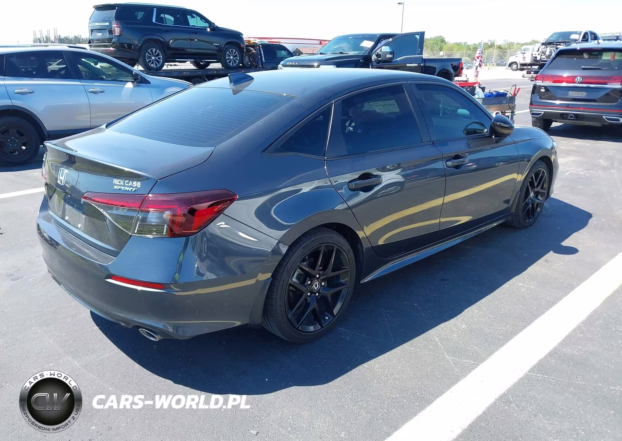 2025 Honda Civic Sport VIN:2HGFE2F56SH500884 - 4