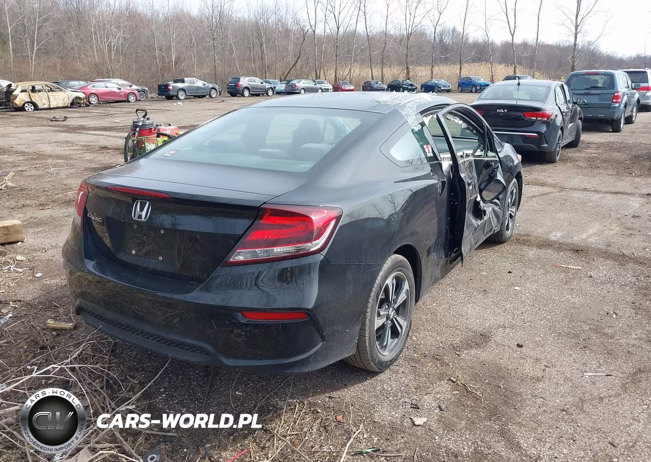 2015 Honda Civic Ex VIN:2HGFG3B83FH515347 - 4