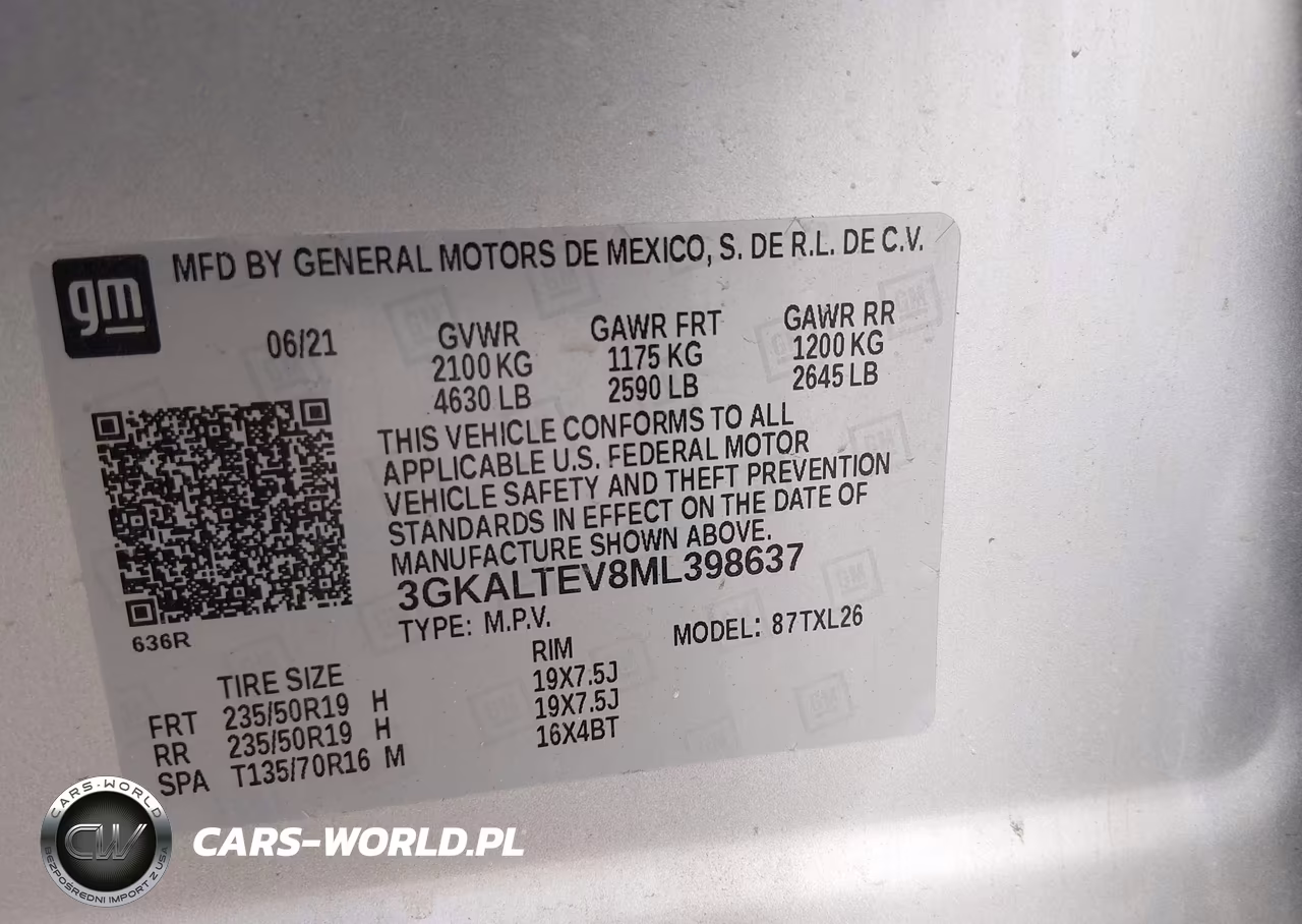2021 GMC Terrain Awd Sle VIN:3GKALTEV8ML398637 - 9