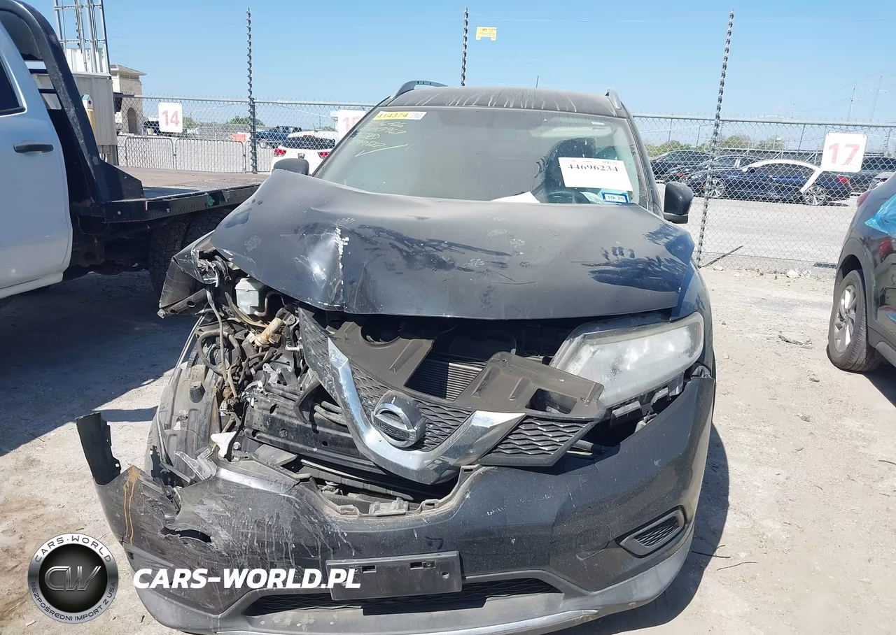 2016 Nissan Rogue Sv VIN:KNMAT2MT1GP599827 - 12