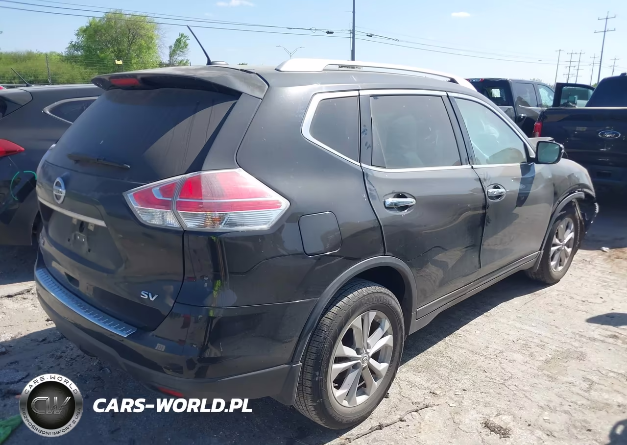 2016 Nissan Rogue Sv VIN:KNMAT2MT1GP599827 - 4