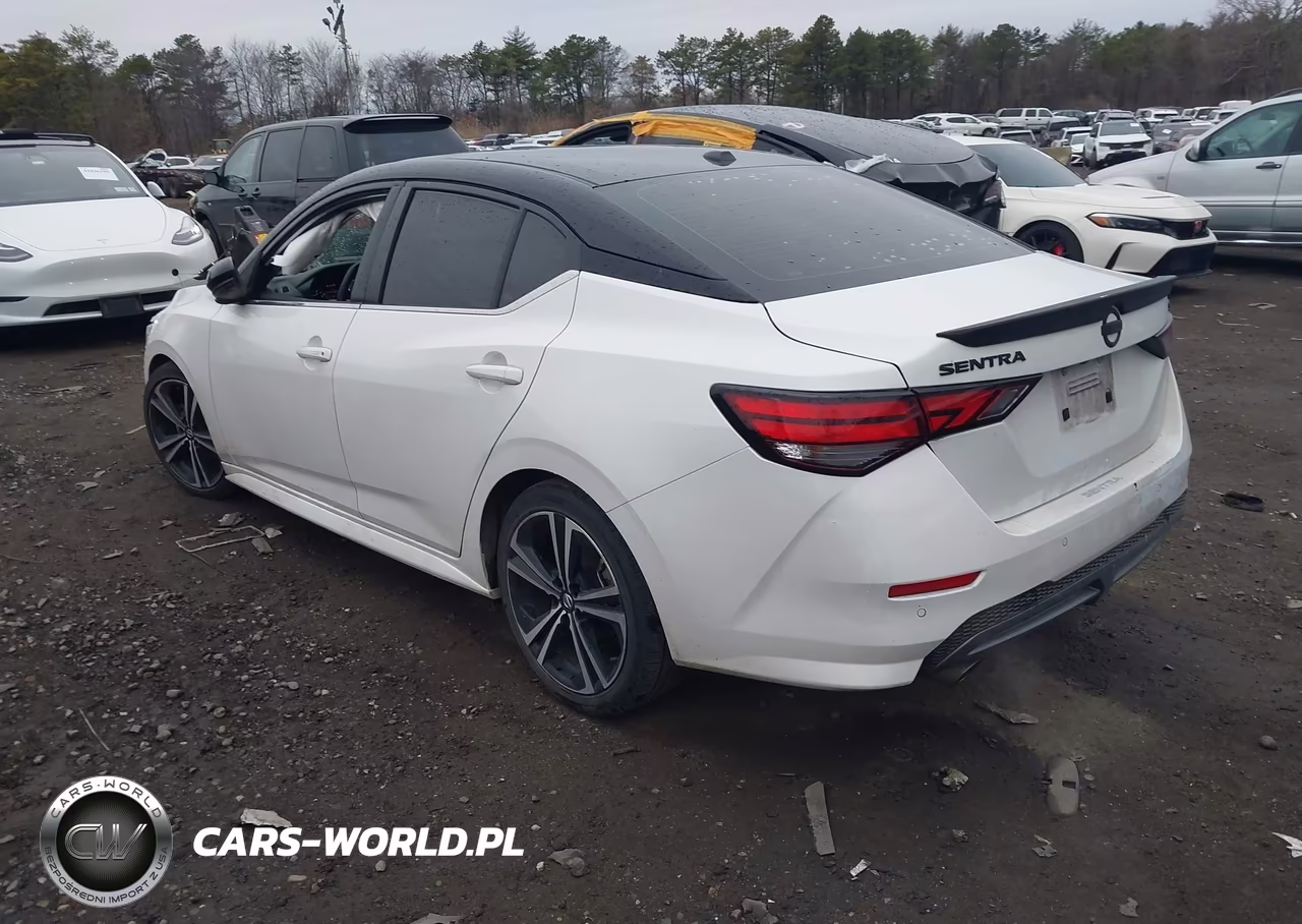 2022 Nissan Sentra Sr Xtronic Cvt VIN:3N1AB8DV3NY229257 - 3