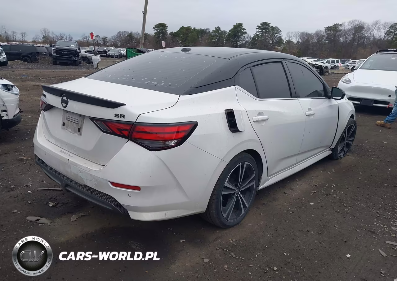 2022 Nissan Sentra Sr Xtronic Cvt VIN:3N1AB8DV3NY229257 - 4