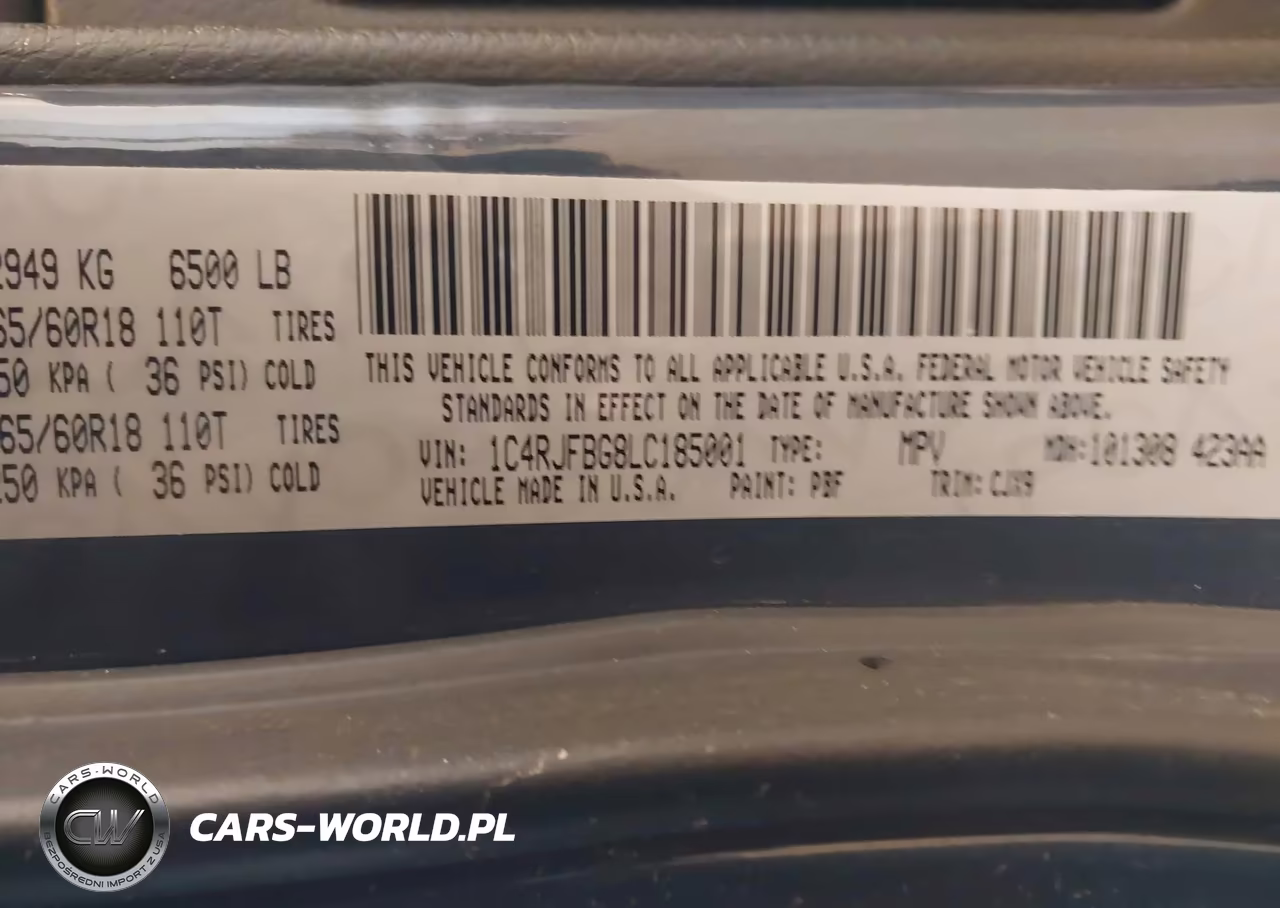 2020 Jeep Grand Cherokee Limited 4X4 VIN:1C4RJFBG8LC185001 - 9