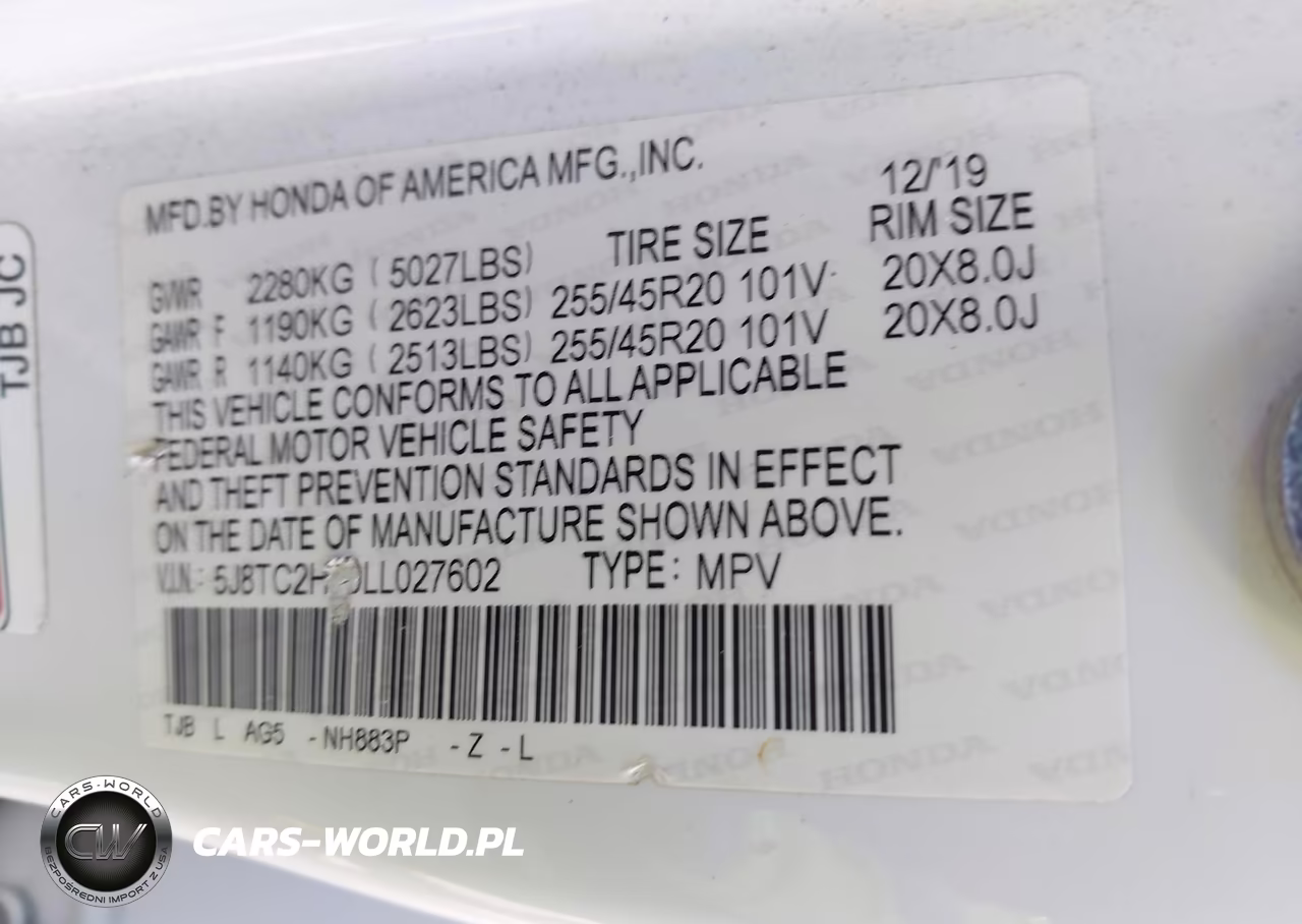 2020 Acura Rdx A-Spec Package VIN:5J8TC2H60LL027602 - 9