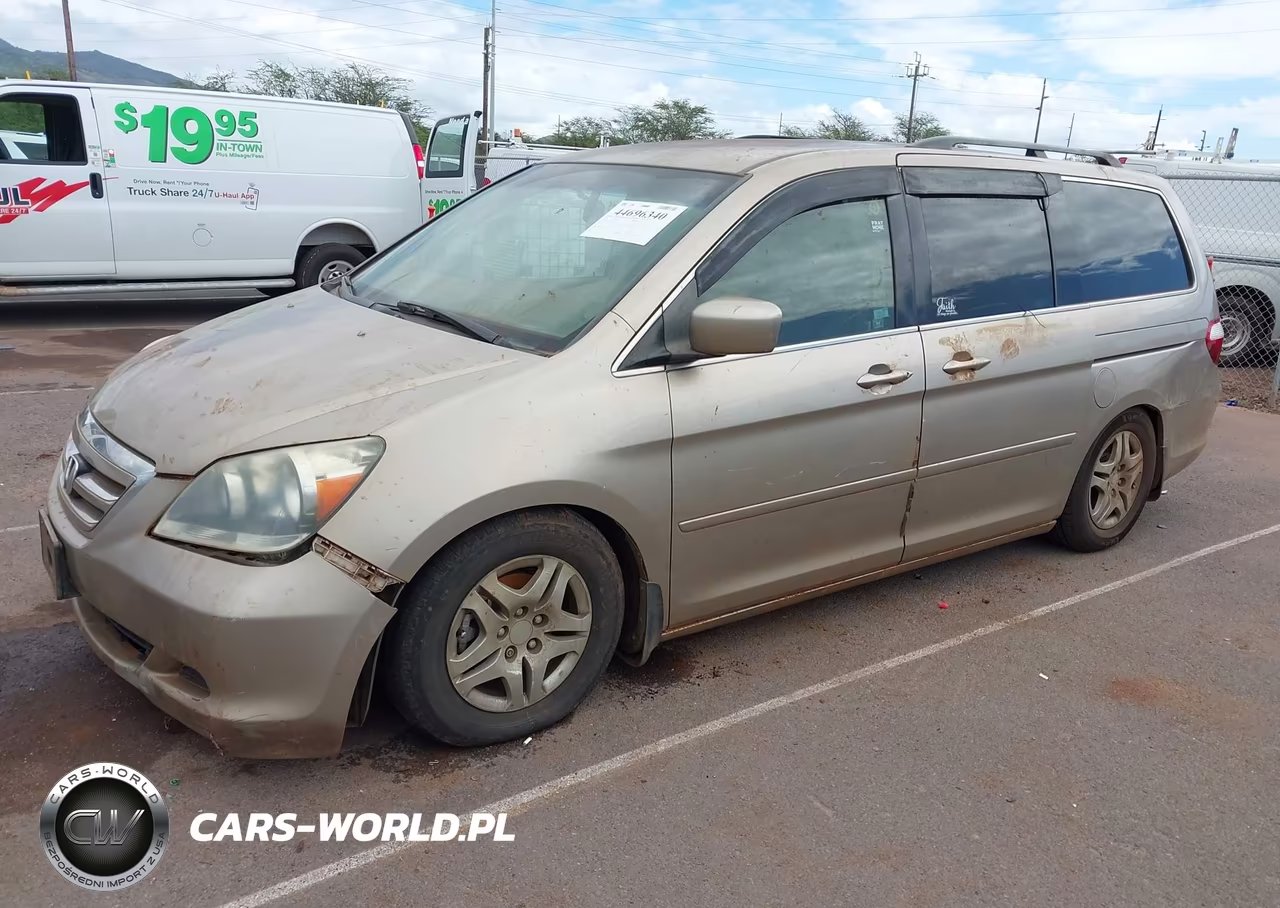 2006 Honda Odyssey Ex VIN:5FNRL38446B057741 - 2