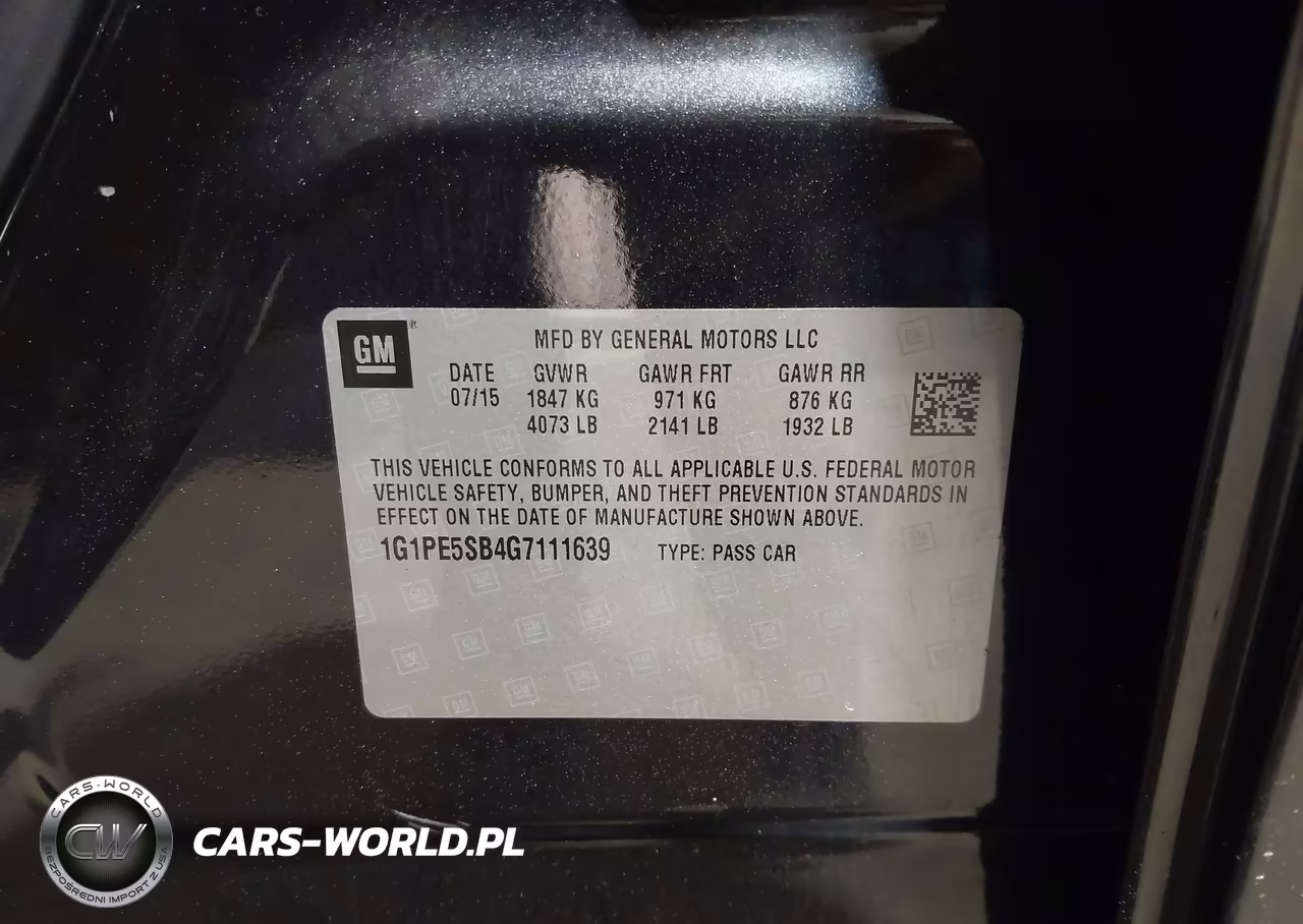 2016 Chevrolet Cruze Limited 1Lt Auto VIN:1G1PE5SB4G7111639 - 9