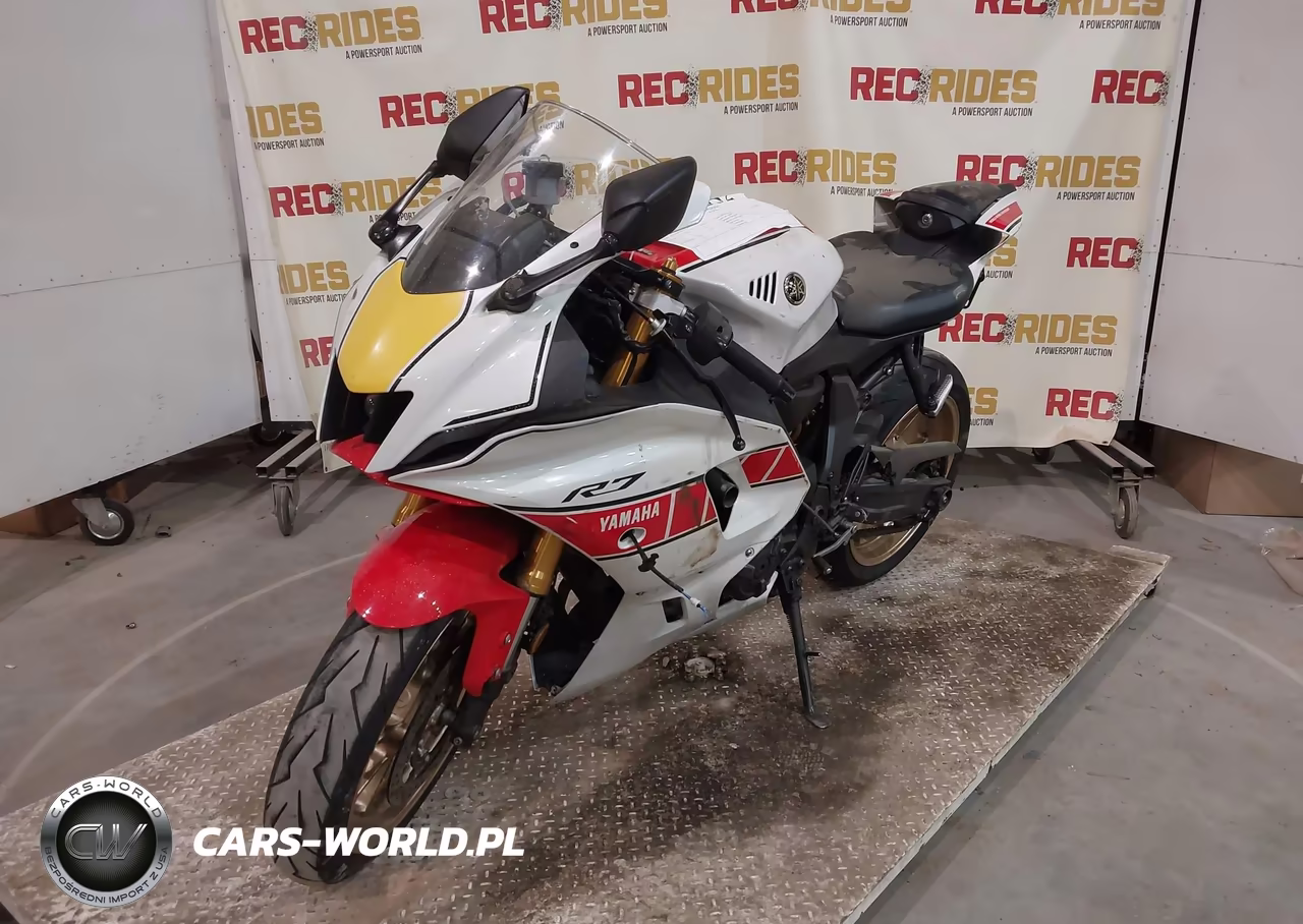 2022 Yamaha Yzfr7 VIN:JYARM38EXNA003174 - 2