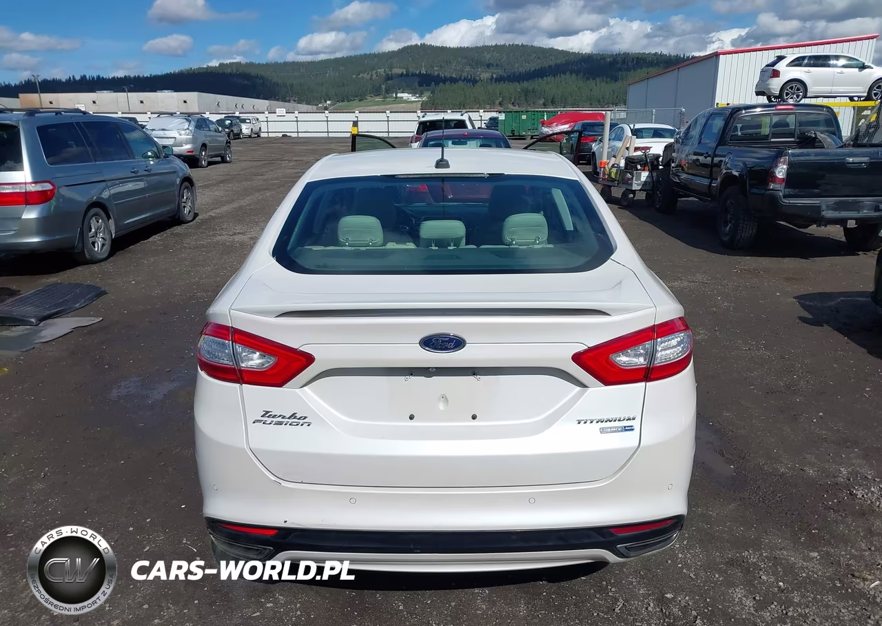 2016 Ford Fusion Titanium VIN:3FA6P0D90GR116376 - 16