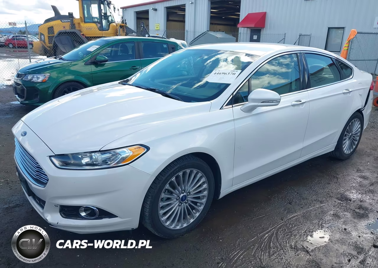 2016 Ford Fusion Titanium VIN:3FA6P0D90GR116376 - 2