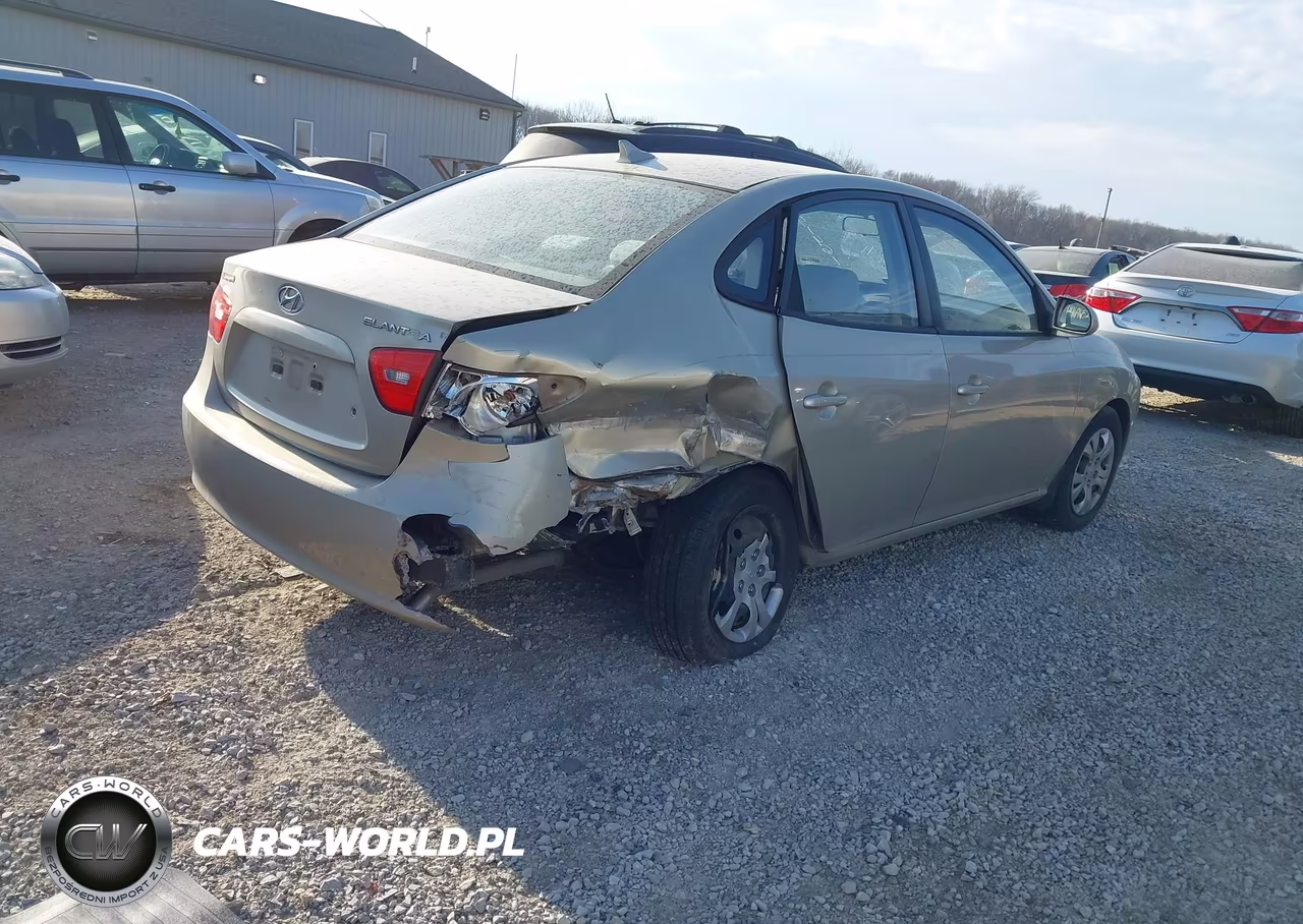 2009 Hyundai Elantra Gls VIN:KMHDU46D99U791461 - 4