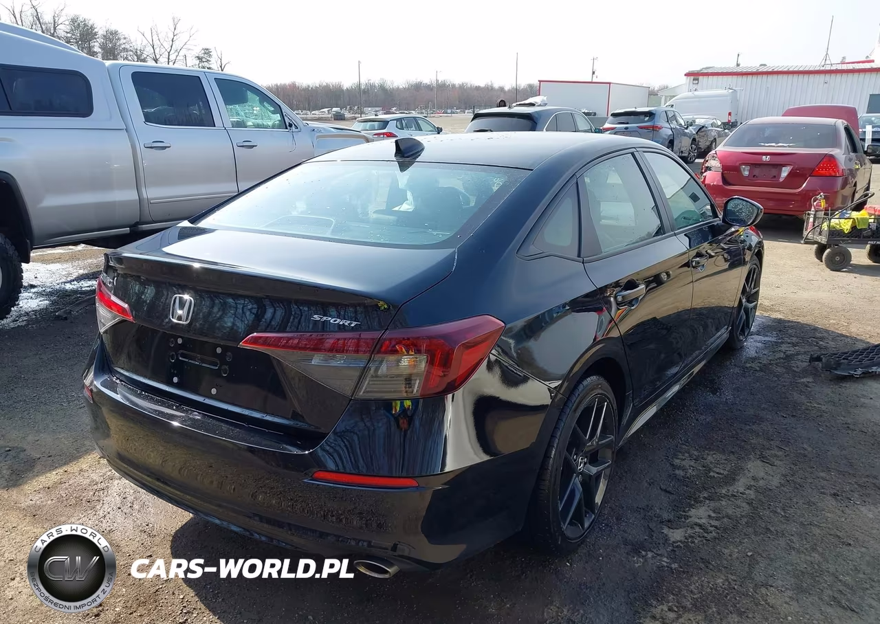 2025 Honda Civic Sport VIN:2HGFE2F55SH580985 - 4