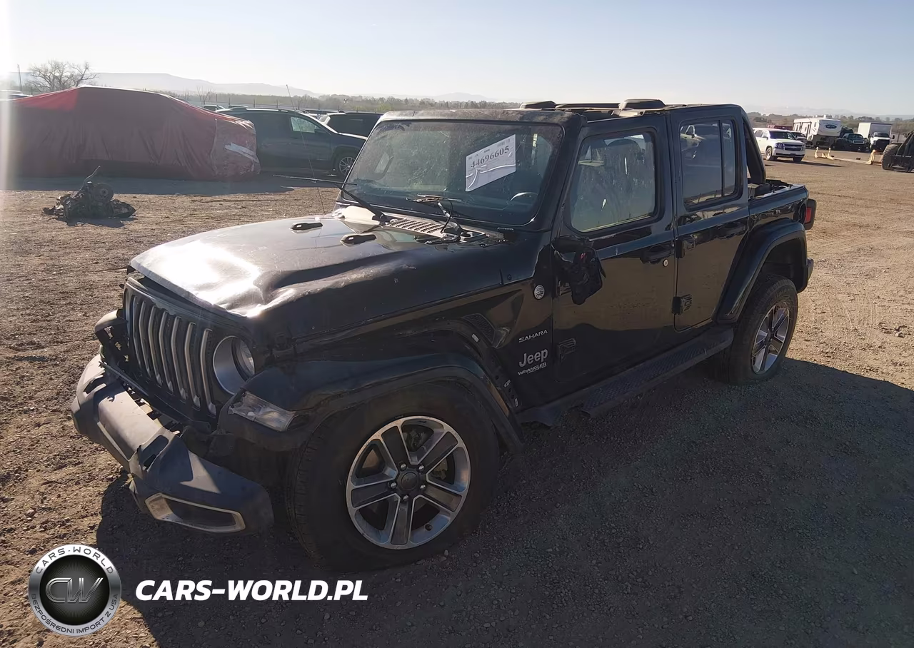 2020 Jeep Wrangler Unlimited Sahara 4X4 VIN:1C4HJXENXLW198018 - 2