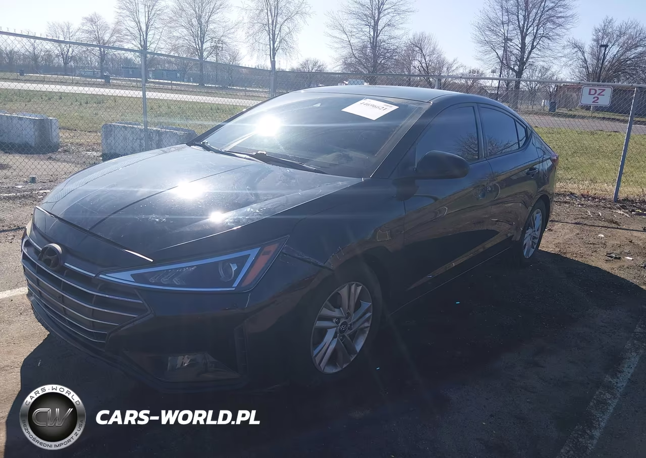 2020 Hyundai Elantra Sel VIN:5NPD84LF6LH583618 - 2