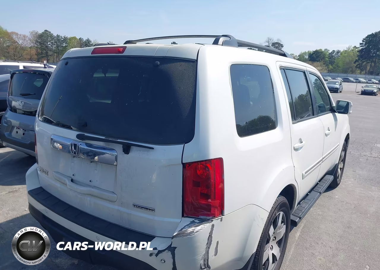 2012 Honda Pilot Touring VIN:5FNYF3H97CB029118 - 4