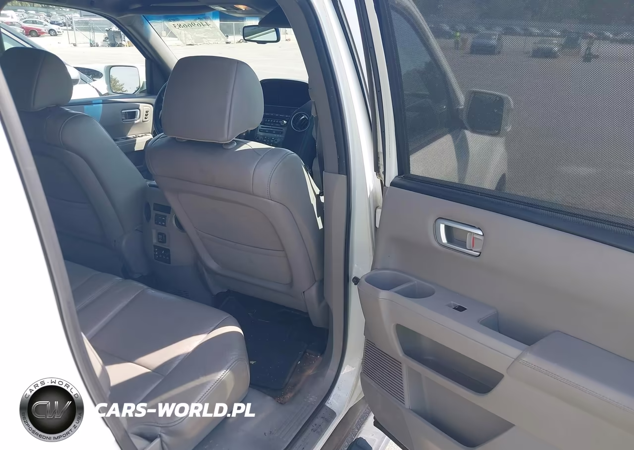 2012 Honda Pilot Touring VIN:5FNYF3H97CB029118 - 8
