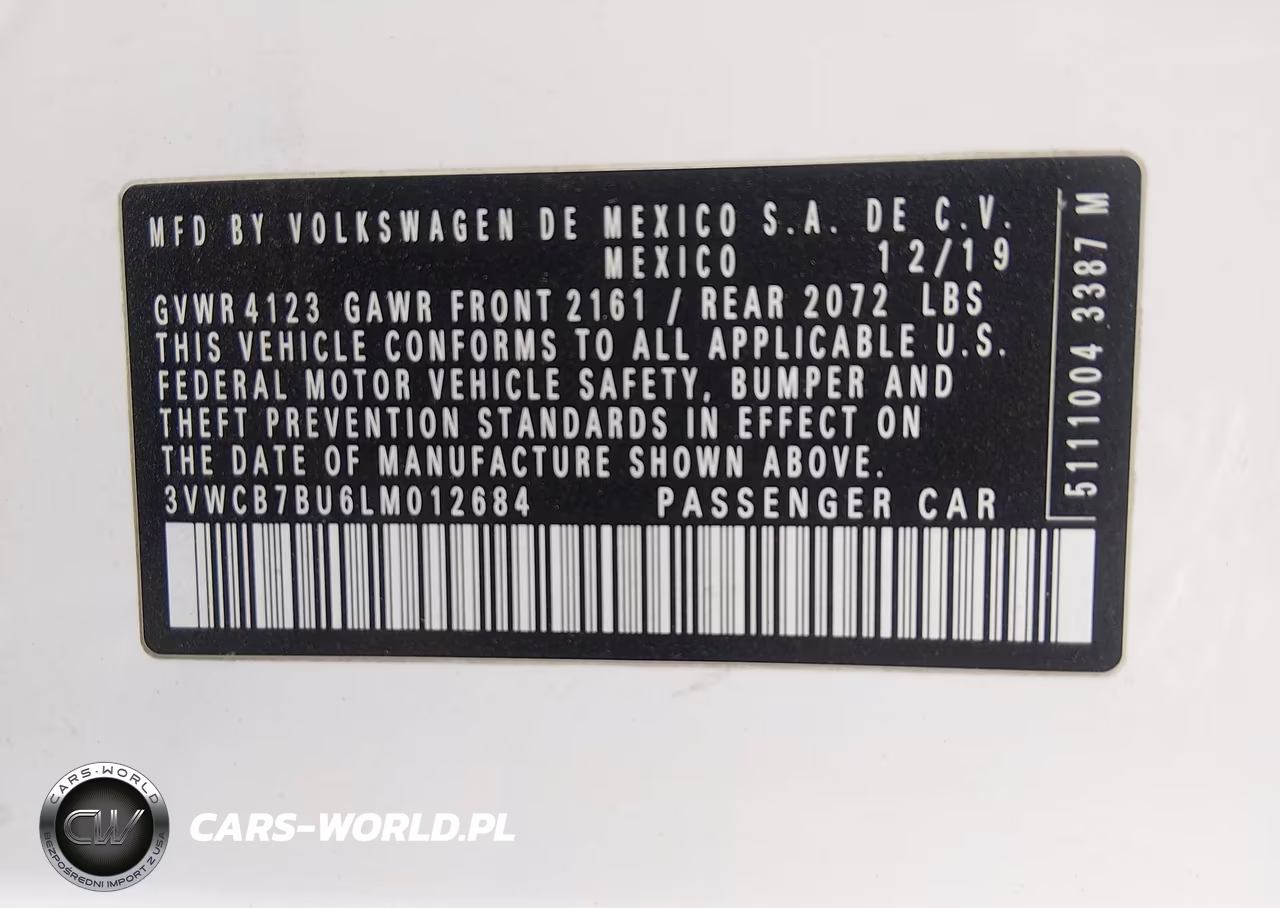 2020 Volkswagen Jetta 1.4T R-Line-1.4T S-1.4T Se VIN:3VWCB7BU6LM012684 - 9