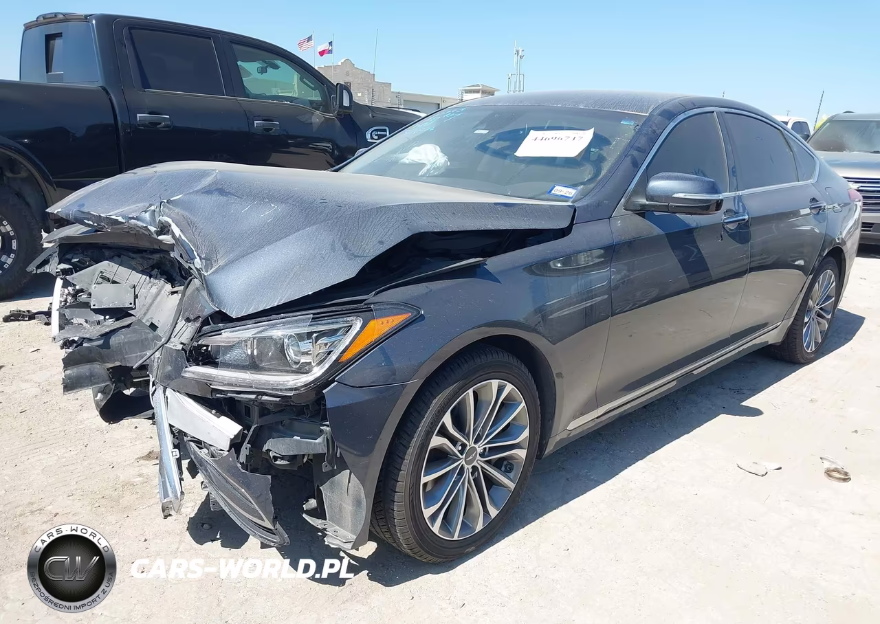 2017 Genesis G80 3.8 VIN:KMHGN4JEXHU190259 - 2