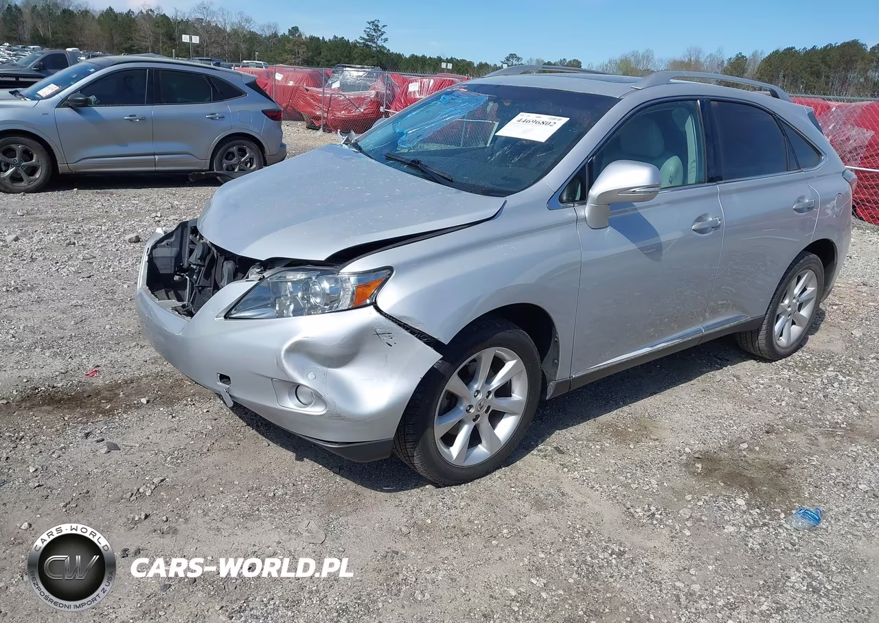 2010 Lexus Rx 350 VIN:2T2ZK1BA8AC023042 - 2