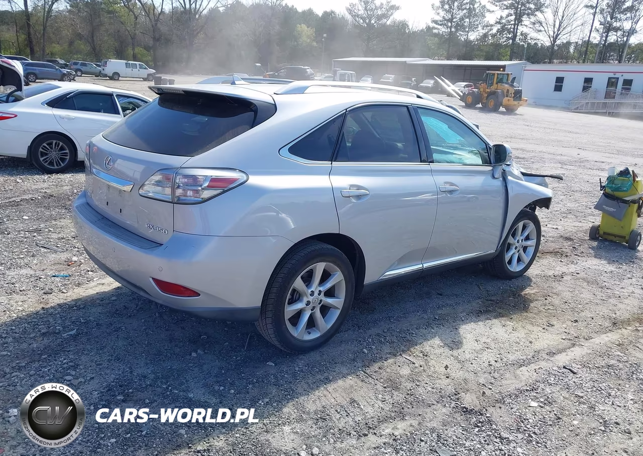 2010 Lexus Rx 350 VIN:2T2ZK1BA8AC023042 - 4
